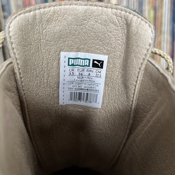 Fenty x Puma by Rihanna Leather Mules in Nude & Neutral Combination Size US 6 - Picture 11 of 15